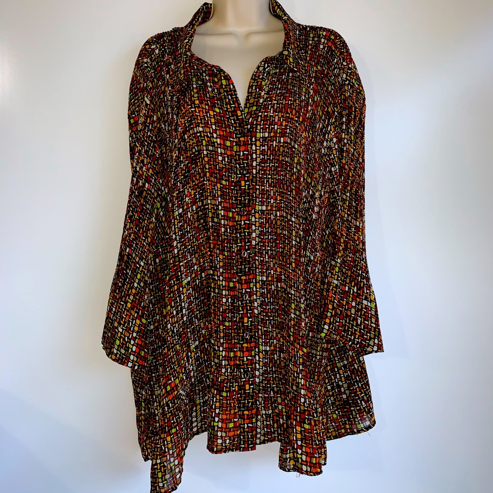 Maggie Barnes Multicolor Blouse